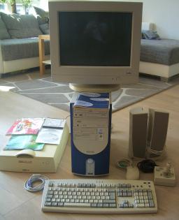 PC Pentium 4 komplett inkl. Zubehör und Betriebssystem
