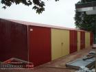 Blechgarage Lagerraum Lager 7x7m Metallgarage mit Statik
