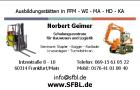 Aus und Weiterbildungen Staplerfahrer Staplerführerschein Kranführerschein Ba