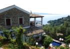 Beautiful renovated stone house with veranda and pool/Greece